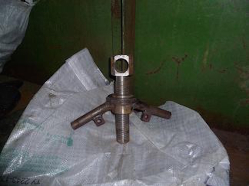 Болт ригельный откидной в сборе 46.451-Нсб